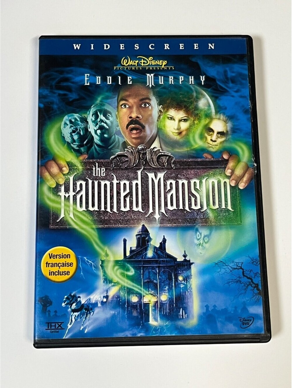 The Haunted Mansion DVD Widescreen Eddie Murphy 2003 Comedy Rob Minkoff